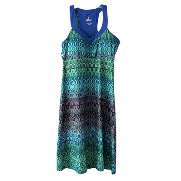 Prana Amaya Racerback Dress in Ibiza Print - Picture 3 of 17